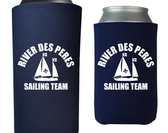 River Des Peres Sailing Team Can Cooler - by Benton Park Prints, St Louis, Saint Louis, STL