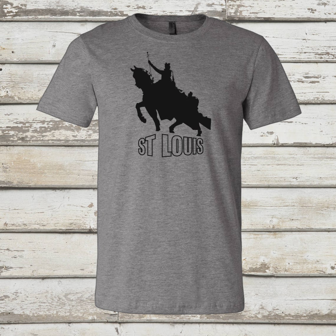 St Louis Statue T-shirt - STL City Shirt by Benton Park Prints, St ...