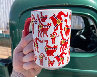 St. Louis Flag Cat Butt Mug