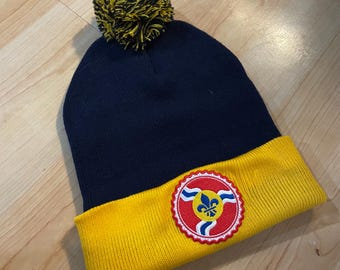 St. Louis Beer Cap Flag Knit Patch Hat