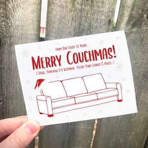 Merry Couchmas!   - Christmas Card, 2020, Couch, Merry Christmas