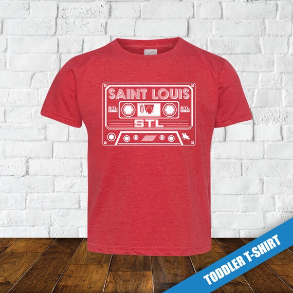 STL Cassette Toddler T-shirt - STL City Shirt by Benton Park