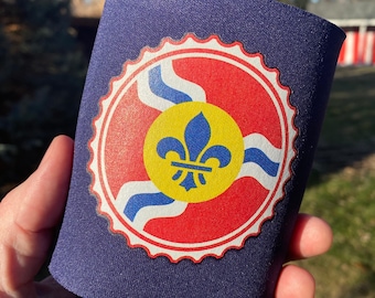 St Louis Beer Can Cooler