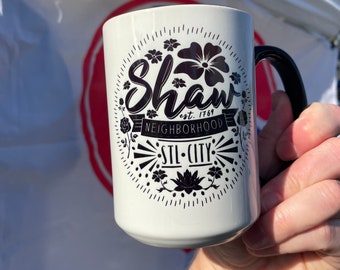 Shaw Neighborhood Mug - A STL City Coffee Cup - Etsy