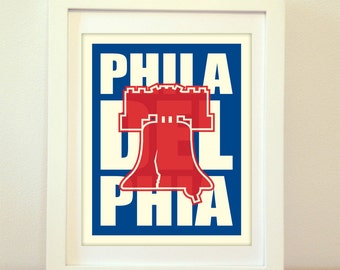 Philadelphia, Pennsylvania, Philadelphia Heart, I Heart Philadelphia, Philadelphia Art, Philadelphia Print, Typography, Liberty Bell, Philly