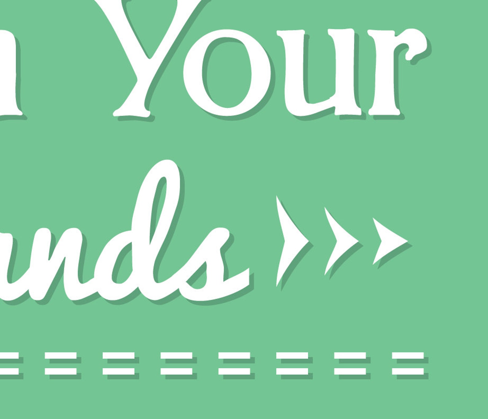 Put the Lid Down Flush Wash Your Hands Wash Your Hands - Etsy