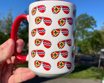 St. Louis Flag Glasses Mug