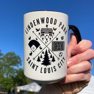 Lindenwood Park Neighborhood Mug - A STL City Coffee Cup