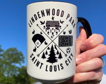 Lindenwood Park Neighborhood Mug