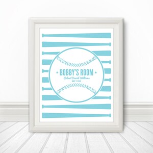Baseball Kids Print, Baseball Kids Wall Art, Baseball Wall Art, Kids Wall Art, Baseball Print, Custom Baseball Art, Gift