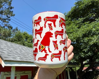 St. Louis Flag Dog Butt Mug