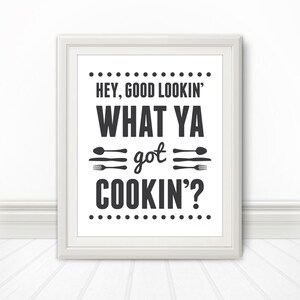 Kitchen Decor, Kitchen Wall Decor, Kitchen Signs, Kitchen Art, Kitchen Wall Art, Home Decor Wall Art, Home Decor Signs, Cooking Print