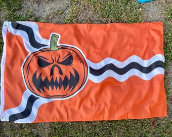 St. Louis Pumpkin Flag - by Benton Park Prints