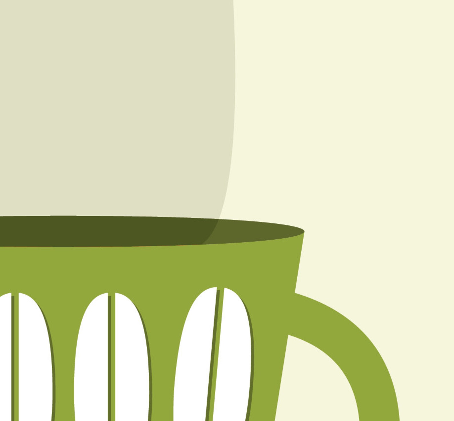 Coffee Coffee Cup Print Coffee Art Coffee Poster Mid Etsy