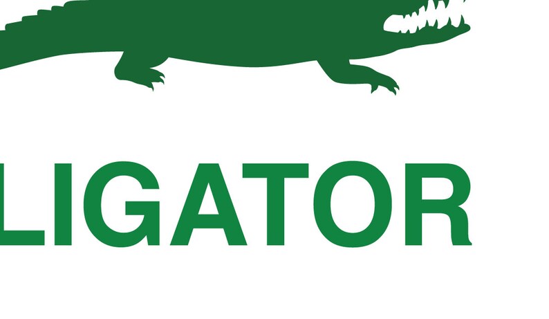 Green Alligator, Nursery Print, Alligator Print, Alligator Poster, Mid Century Art, Kids Wall Art, Retro, Children's Room image 3