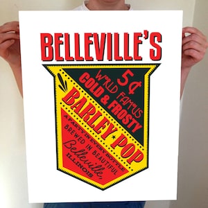 Custom Beer Sign Print, Barley Pop, Beer, Custom Beer, Beer Quote, Custom Bar SIgn, Bar Sign, Bar, Home Brew, Brewery, Brewery Sign