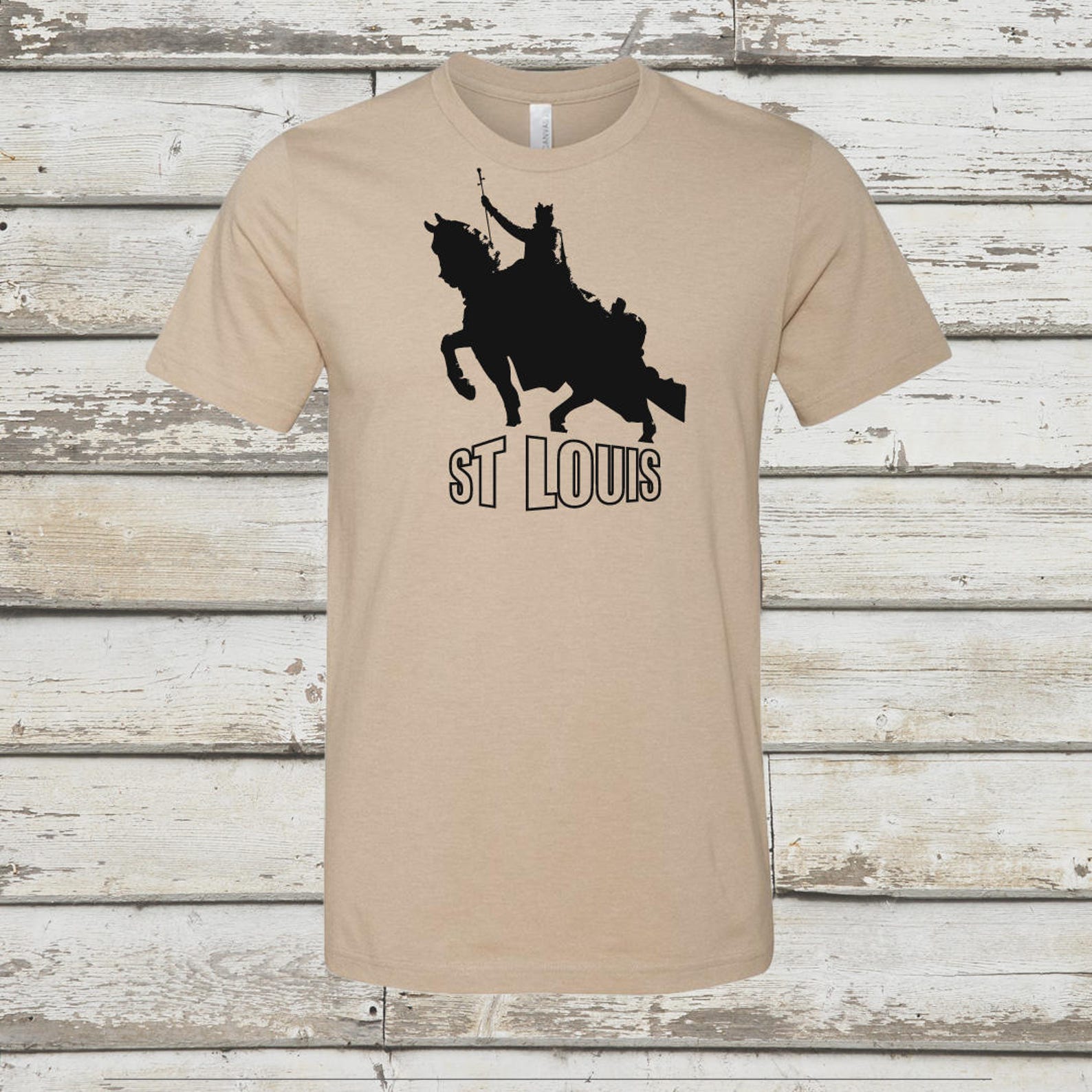 St Louis Statue Tshirt STL City Shirt by Benton Park Etsy