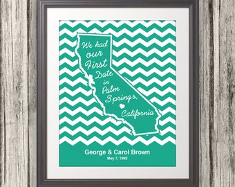 Custom Saying - Custom State Print - 8x10