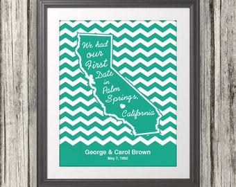 Custom Saying - Custom State Print - 8x10