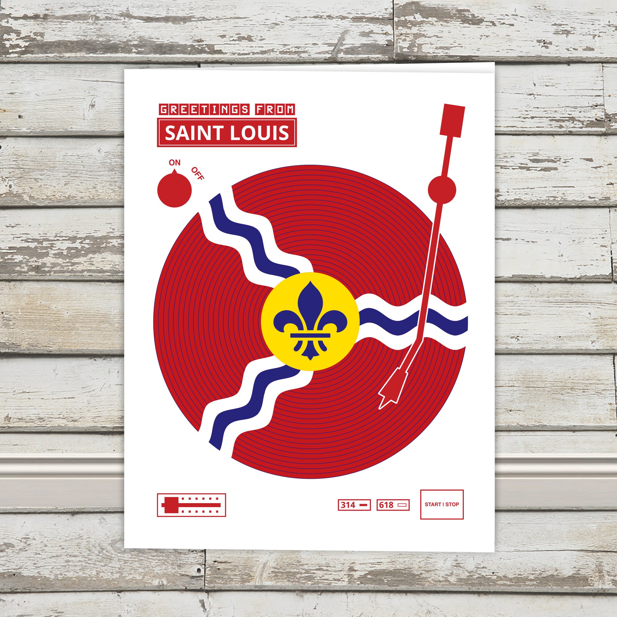 St. Louis Record Player Card