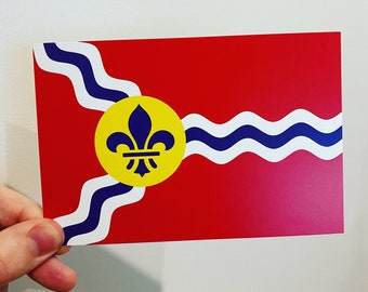 STL Flag Postcard Packs