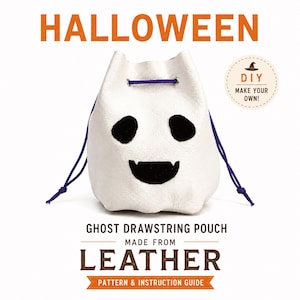 Halloween Ghost Drawstring Pouch