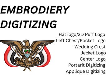 Custom Embroidery Digitizing Services