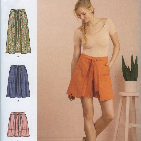 Simplicity S9335 Skirt Pattern Size H5 U.S. 6-14