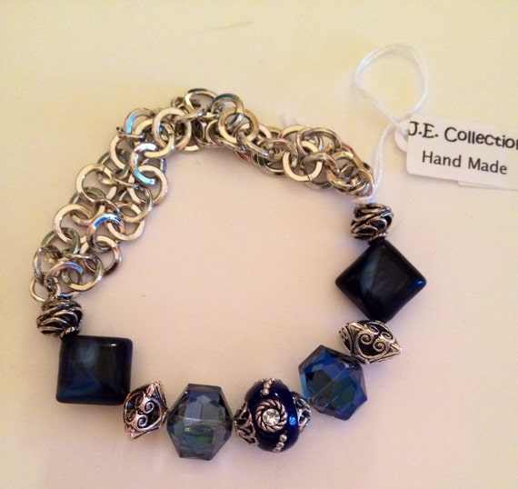 Ecume Bracelet in Navy Blue main image 0