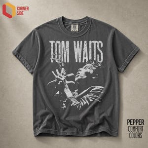 Tom Waits Shirt - Etsy