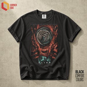 Alien Romulus Retro Vintage Sci-Fi Movie Shirt
