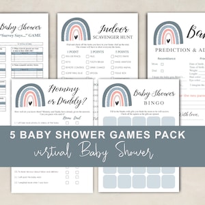 5 Giochi per baby shower virtuale, file da inviare agli amici per giocare in video chat #RNB