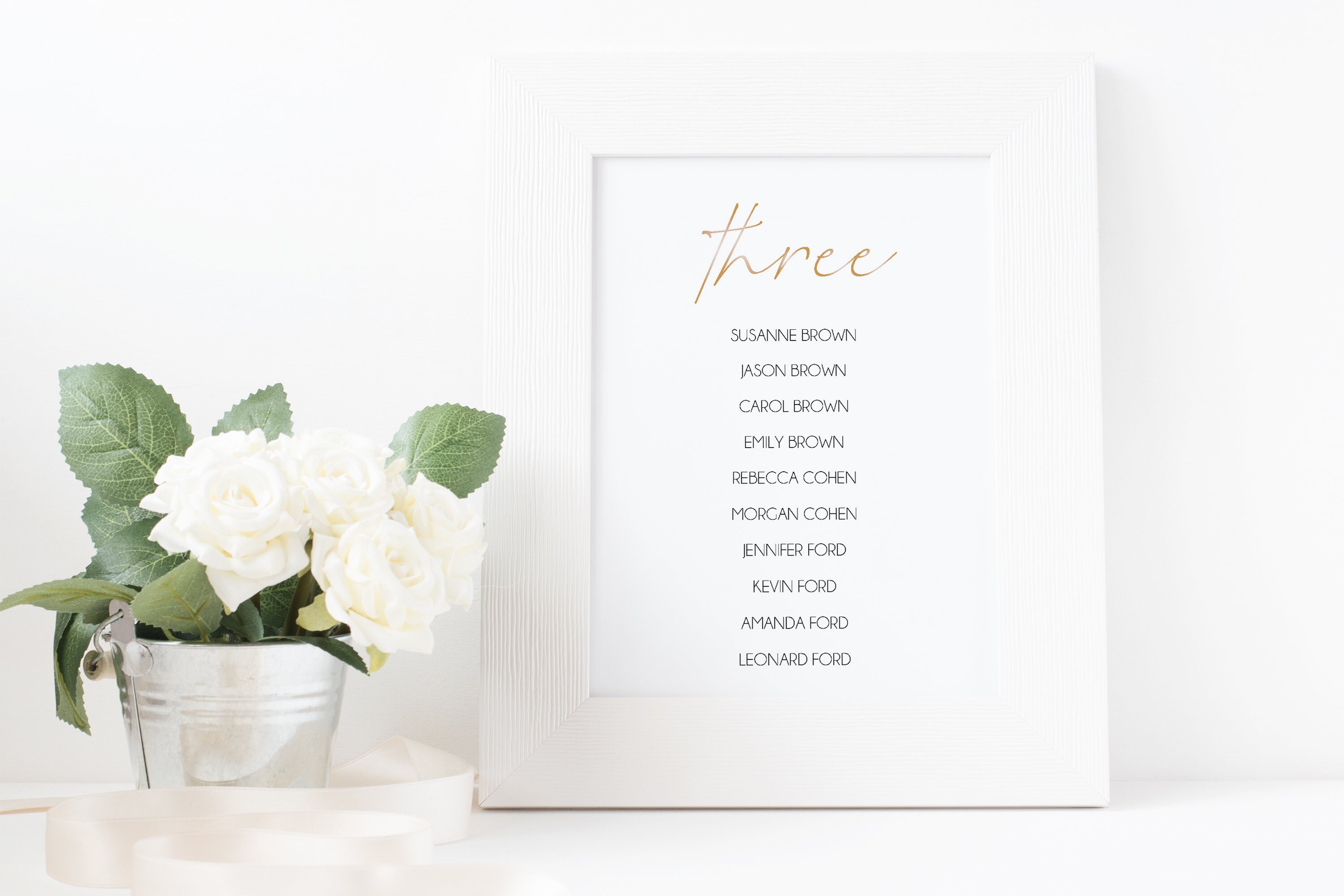 Elegant Gold Seating Chart Cards Template Wedding Table Cards