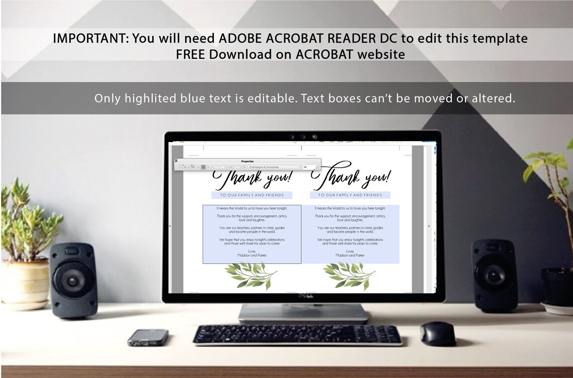 thank-you-letter-printable-greenery-thank-you-card-template-etsy