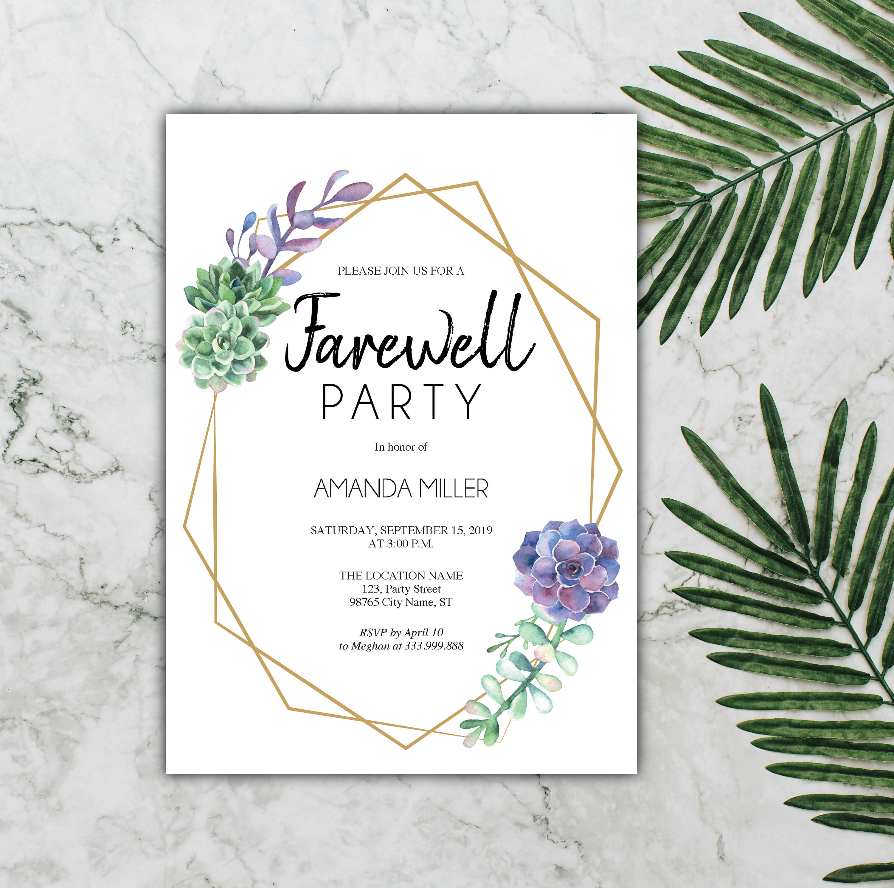 Farewell Invitation - Etsy