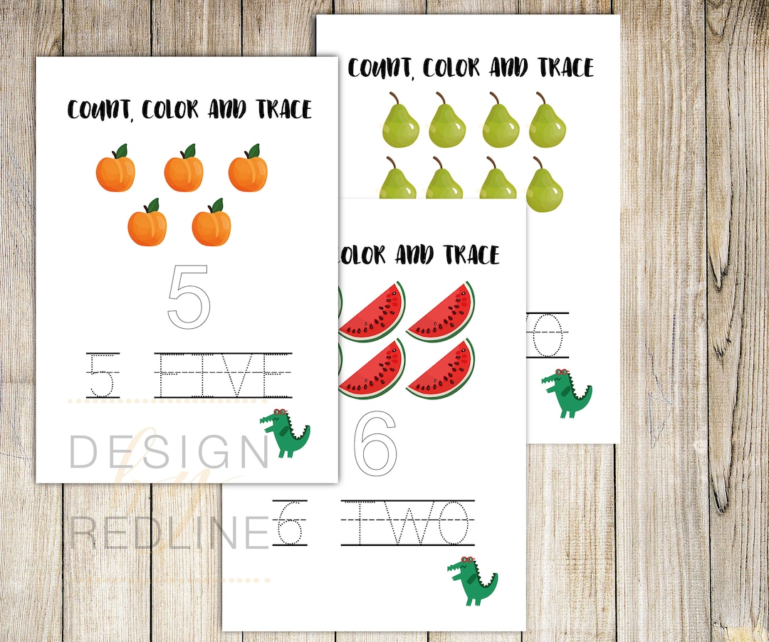 Preschool Numbers Learning Activity 1 10 Numbers Learn To Count And