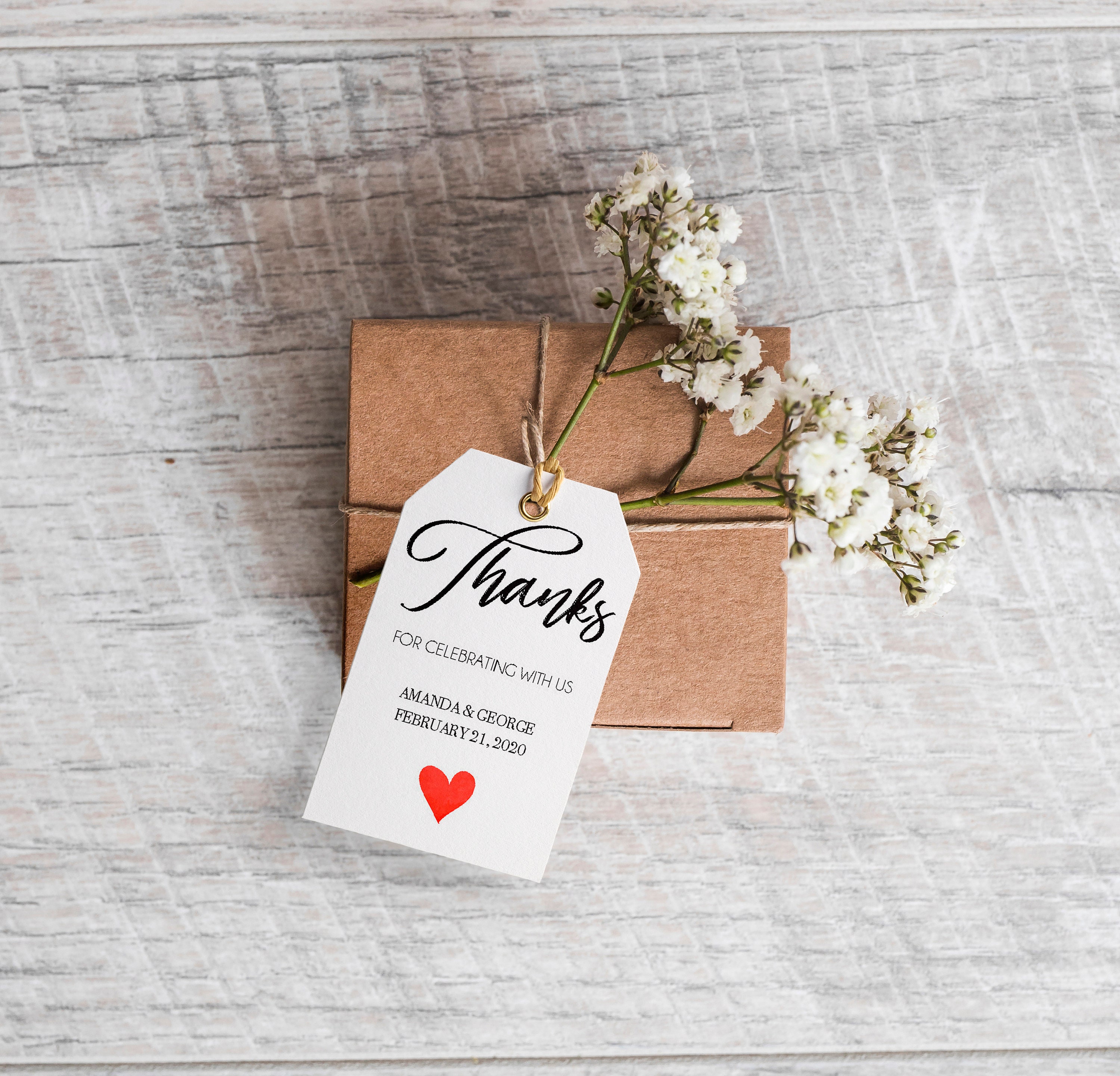 INSTANT DOWNLOAD Favor Tags, Thank You Tag, Wedding Favor Tag, Floral