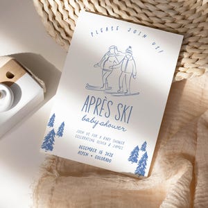Invito Baby Shower zucca template, stile parigino, stile francese, a mano libera, colori editabili AA078