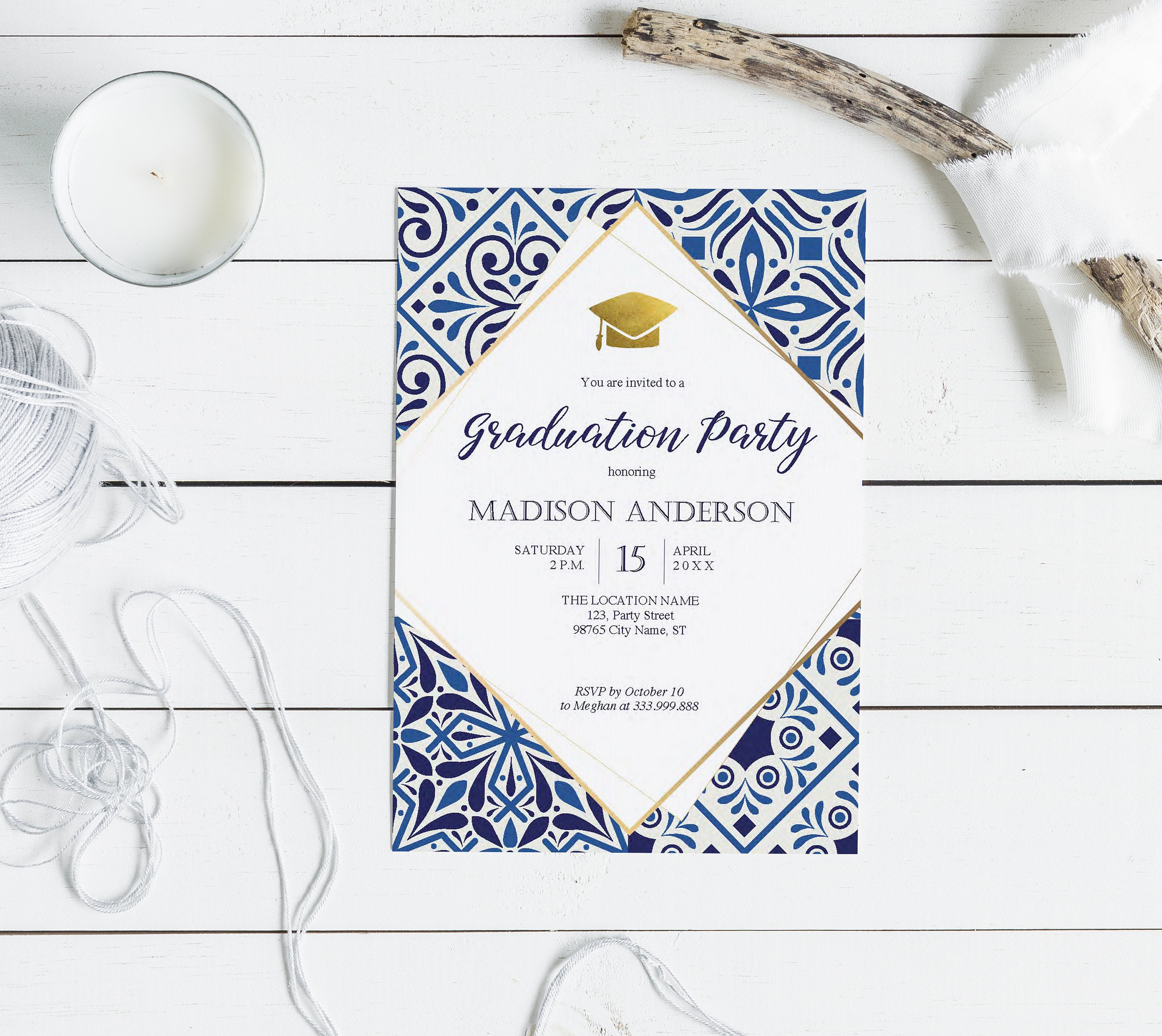 Graduation Invitations Printable - Printable Templates