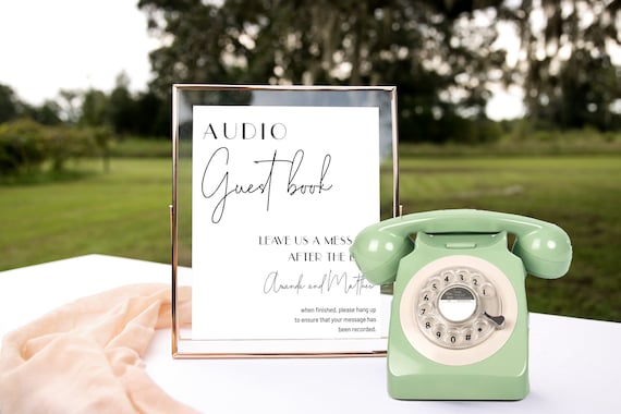 Exploring An Audio Guest Book Book For Your Wedding? Read This Article  First! – Modern DIY Bride