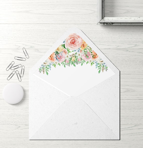 Buste Matrimonio Interno Personalizzato Da Stampare Fai Da Etsy