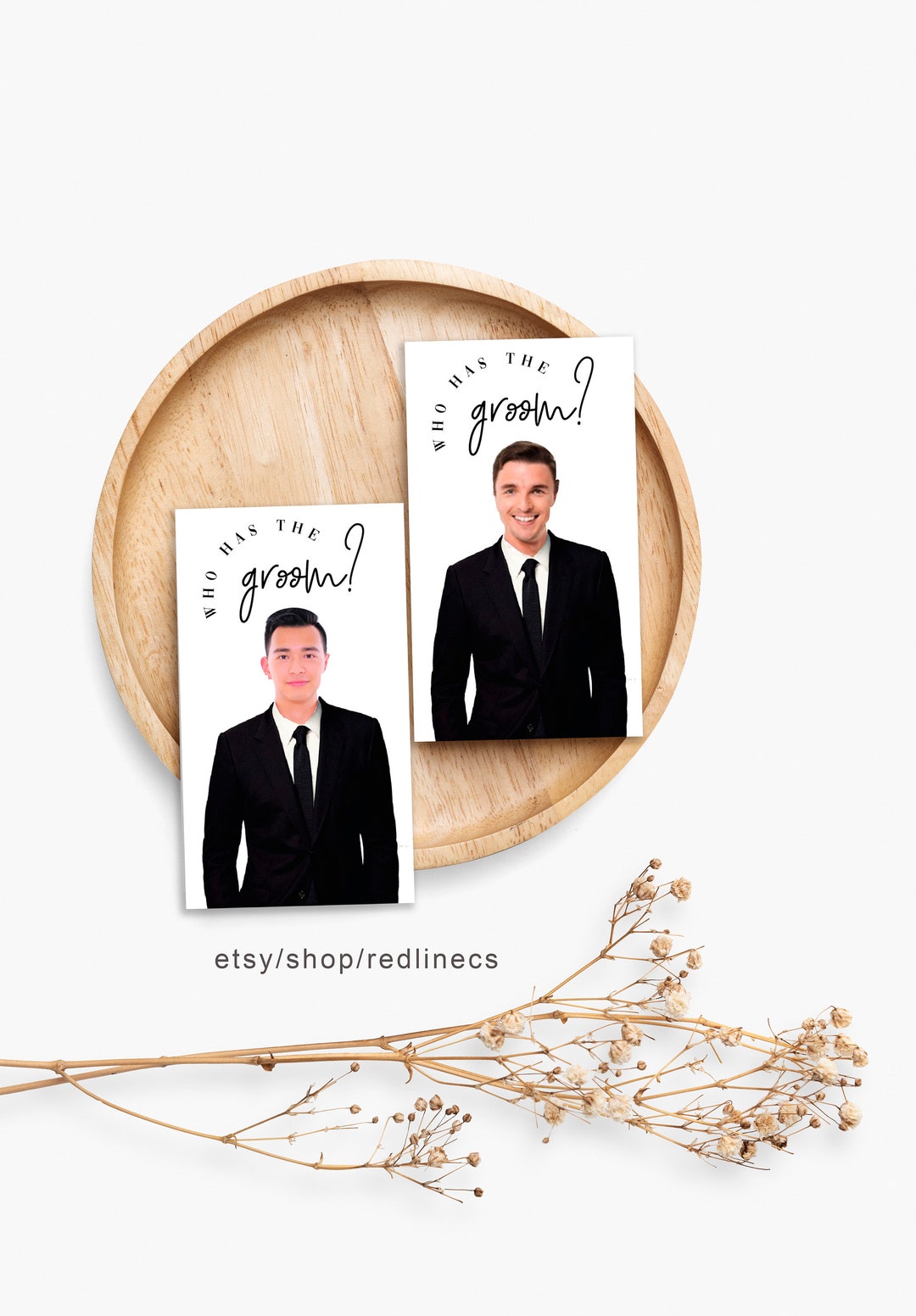 Gas the Groom Bridal Shower Game Template, Who Has the Groom Cards Fun