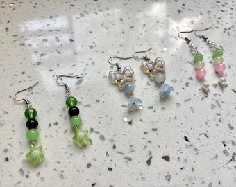 Handmade beaded earrings