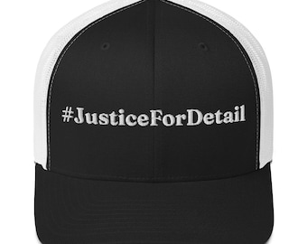 JusticeForDetailの帽子