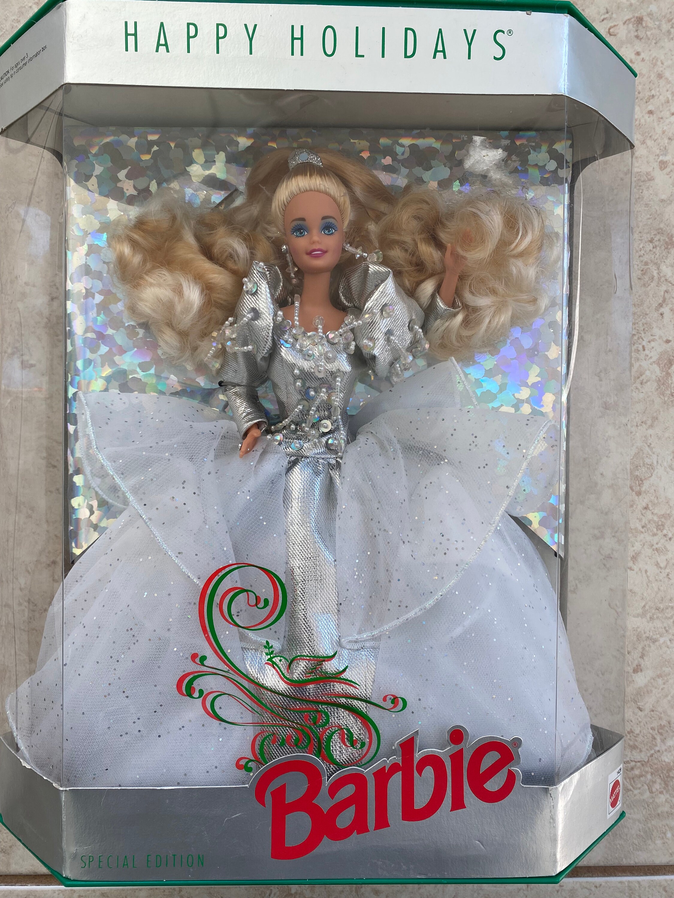 1992 Happy Holidays Special Edition Barbie new in Box Etsy
