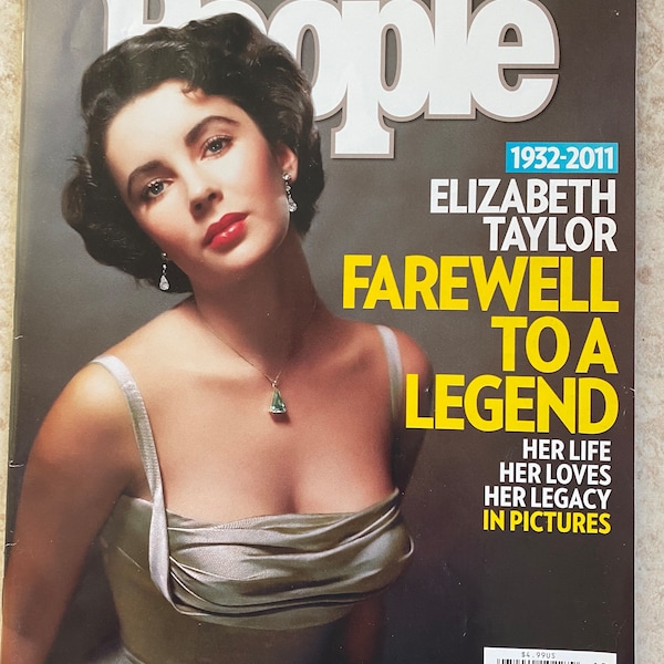 2011 Elizabeth Taylor People Magazine (April 11, 2011)