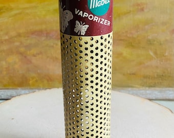 Vintage Mabex Vaporizer Moth Ball  Tin Canister-Collectibles-Vintage Advertising-1950s