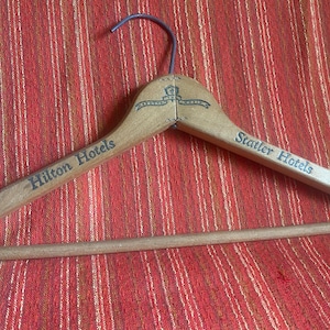 Hotel Statler Wood Hanger - Etsy