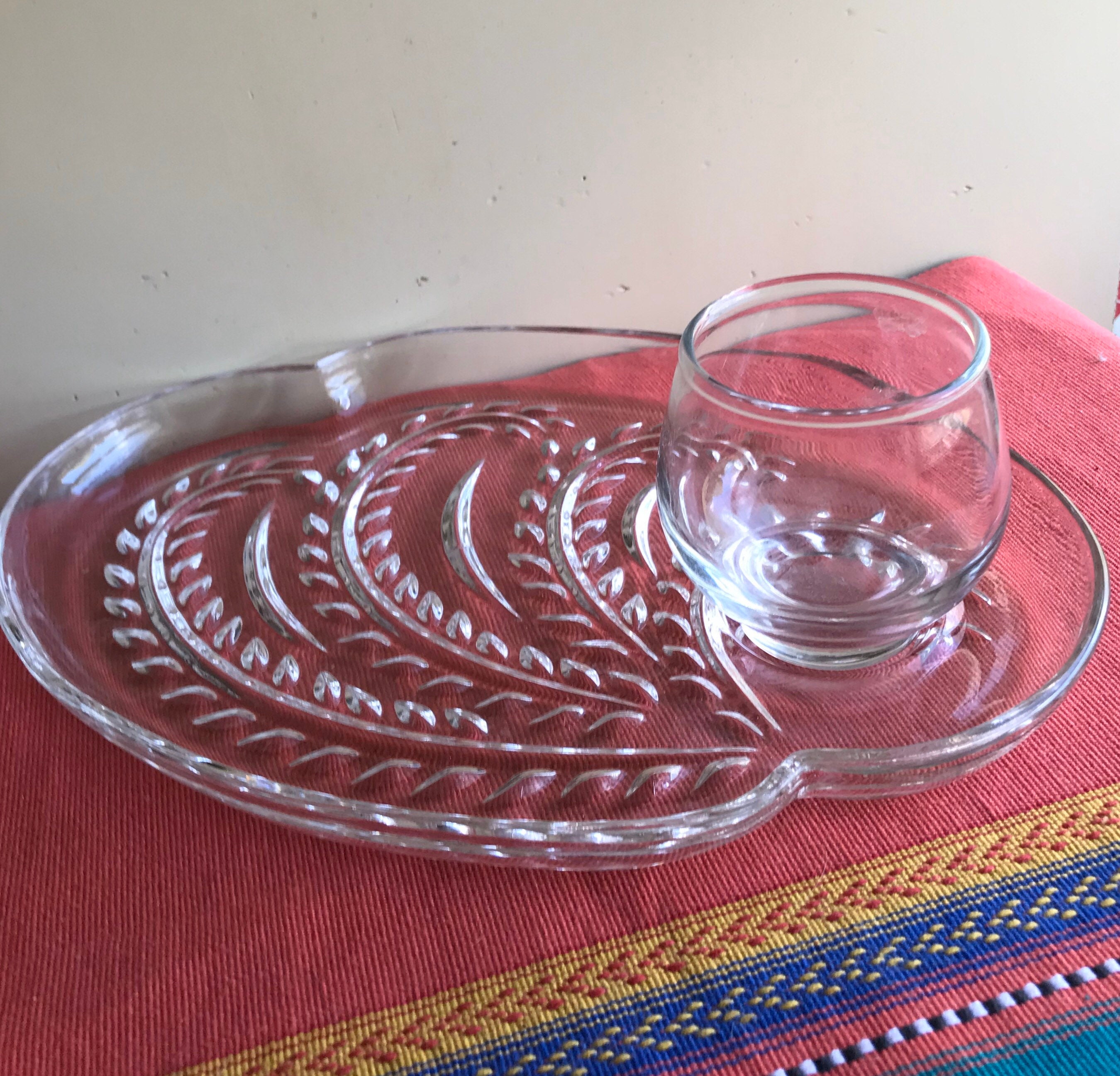 Vintage Snack Plate and Cup SetHospitality Snack SetWheat Etsy