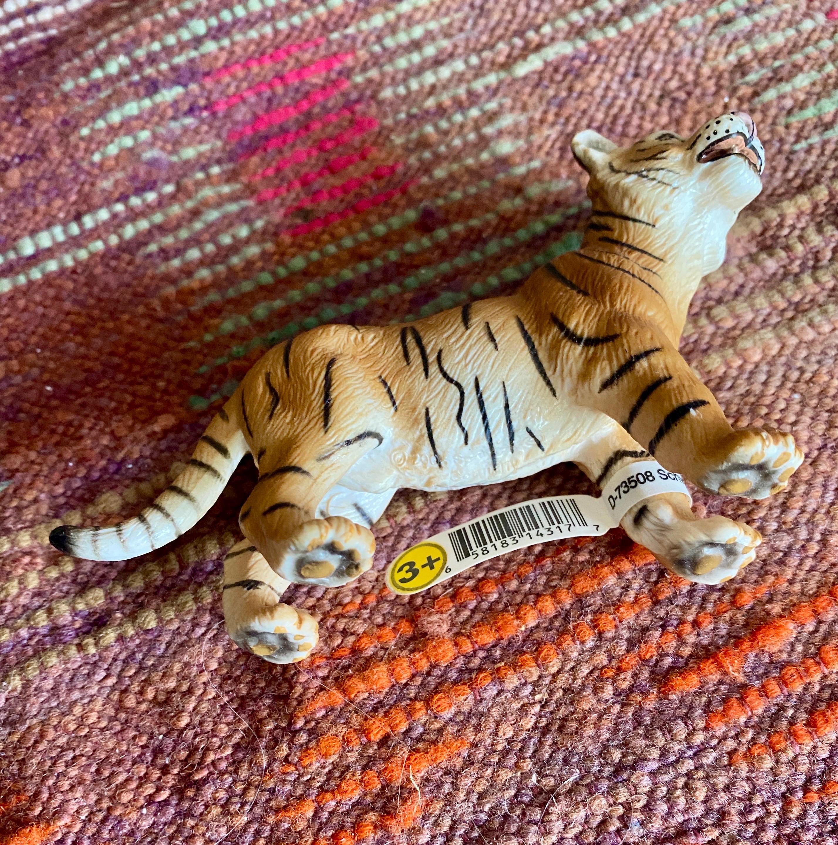 Schleich Tiger Figurine-retired-14317- 2003-new With Tag